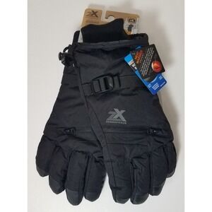 ZEROXPOSUR Men L/XL Gloves Warmest Insulated Waterproof Touchscreen Pocket NEW